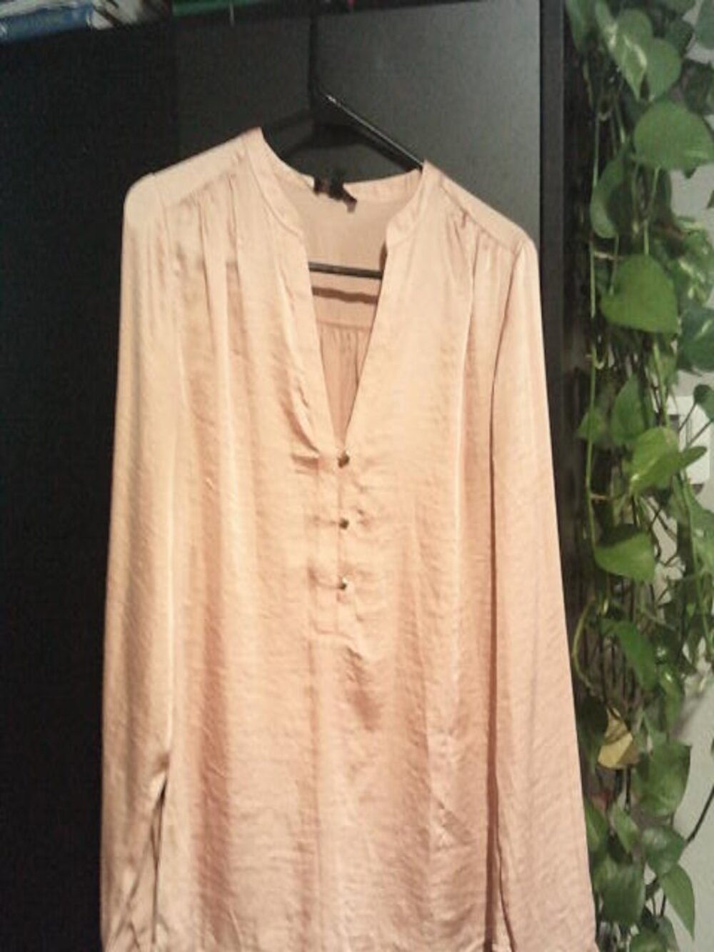 Pink Silk Blouse